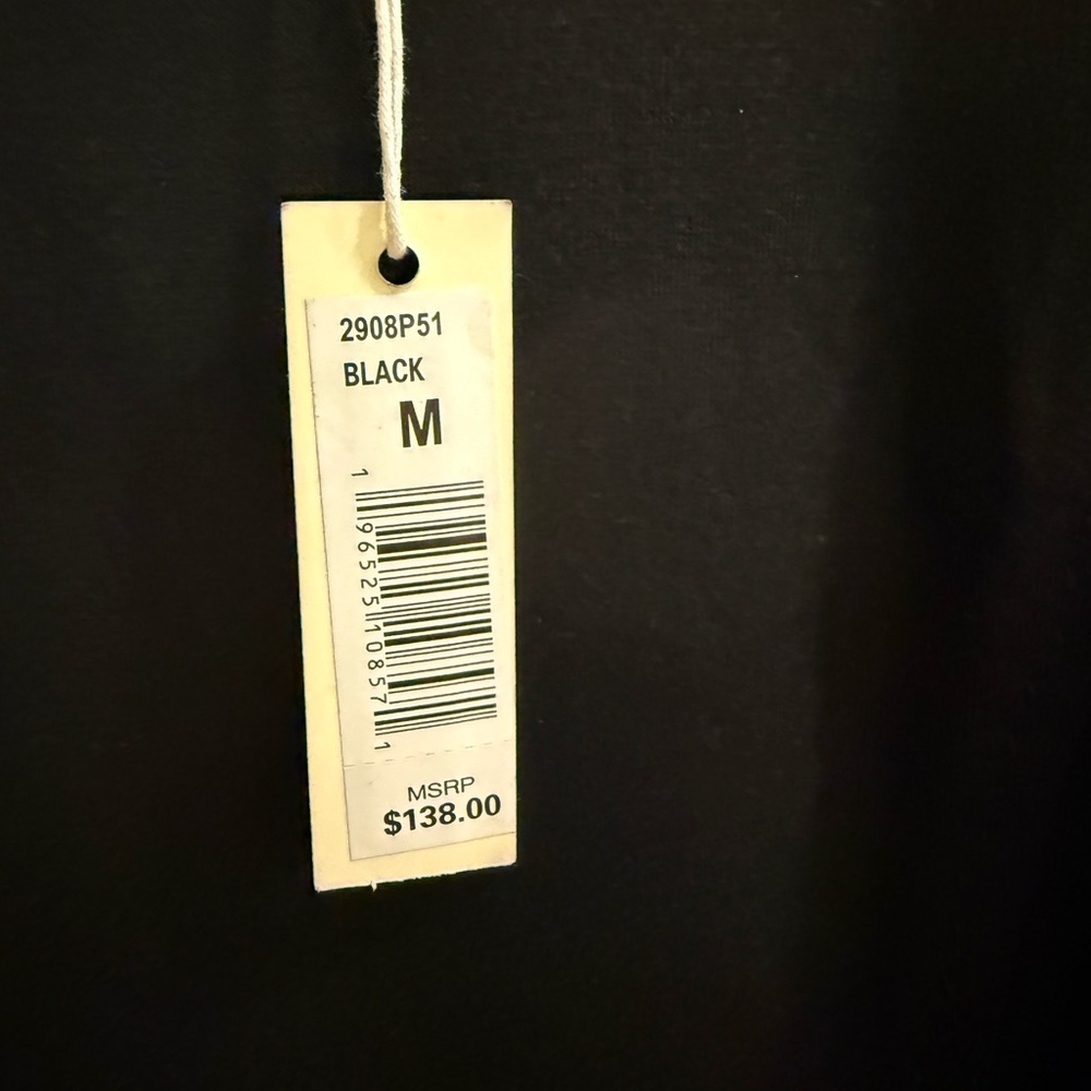 Max Studio Black Long Sleeve Dress with Pockets - Picture 3 of 6